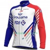 Wielershirt 2020 Groupama-FDJ N001 Lange Mouw